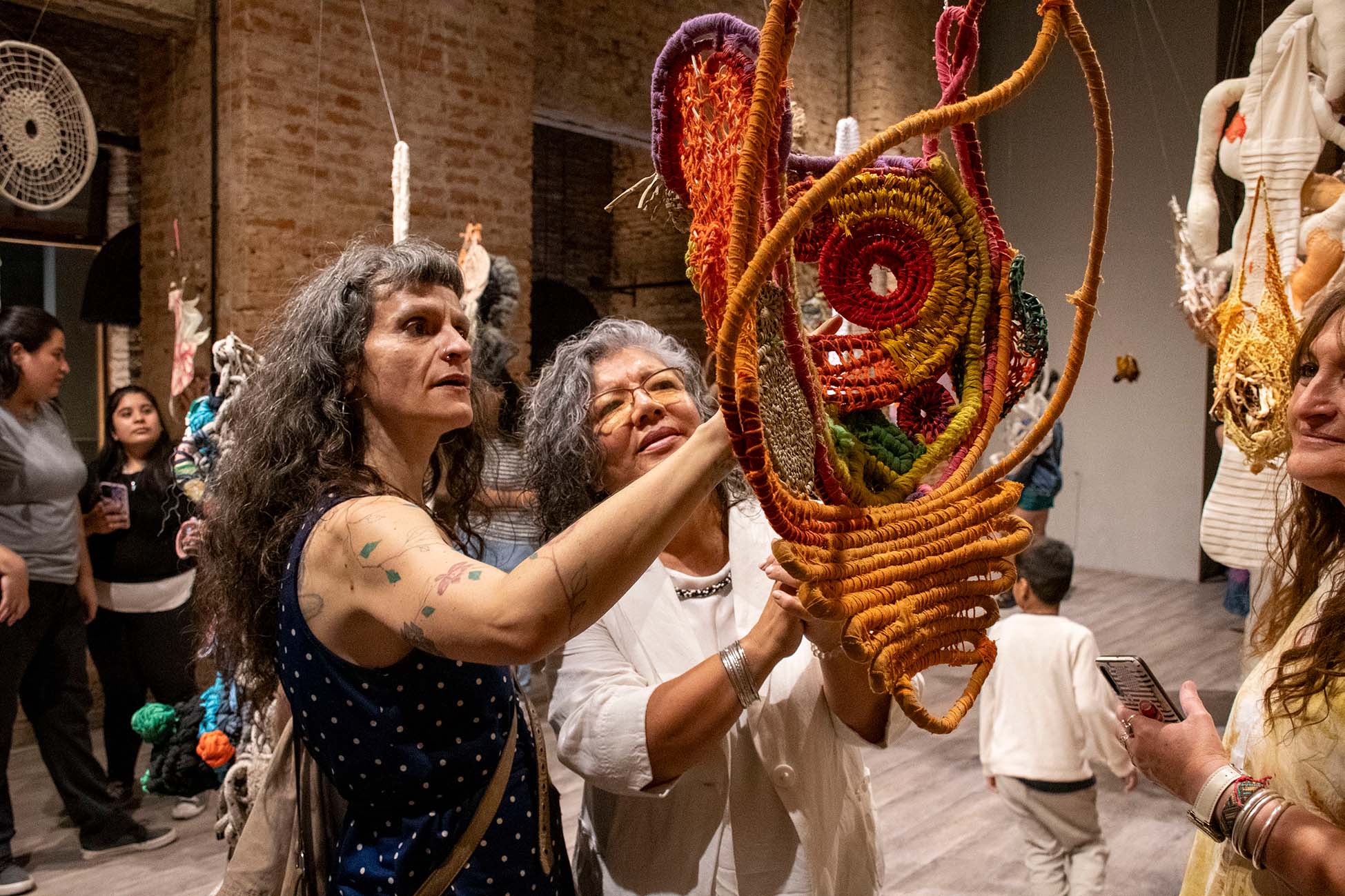 Exposición de arte textil por Luz Ángela Medina — Fotografía 2