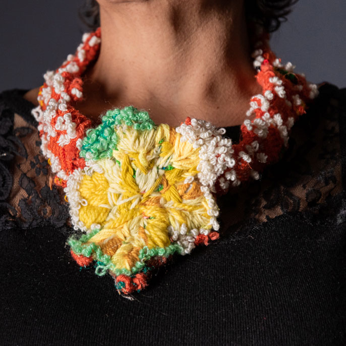 Collar Joyería Contemporánea — Obra de arte por Luz Ángela Medina